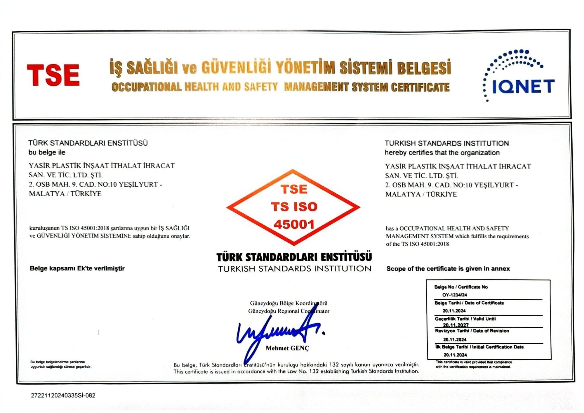 TS EN ISO 45001 is sagligi Belgesi e1733294919234